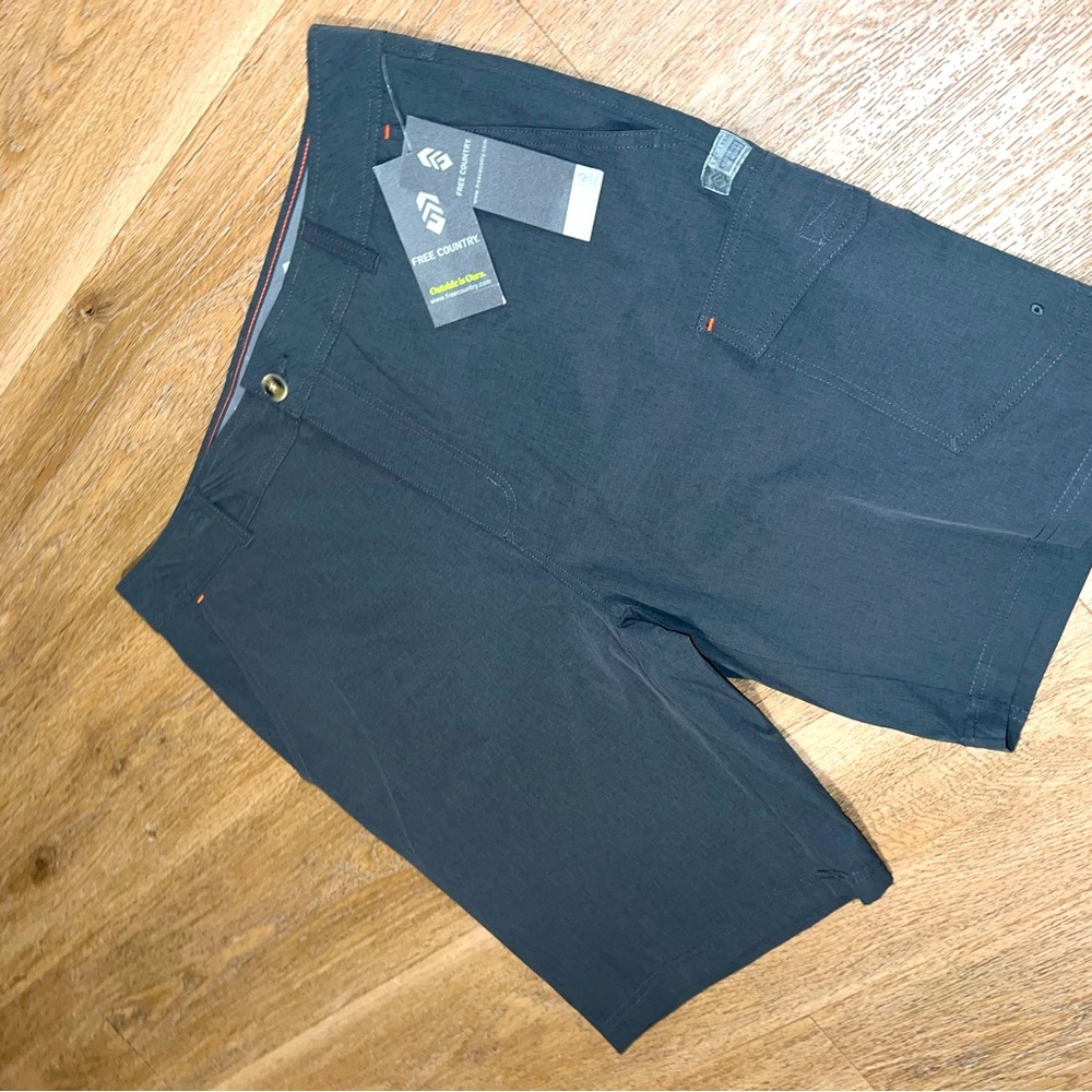 Menβs Free Country Outside is Ours Shorts